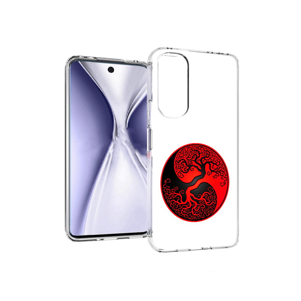 

Чехол MyPads Tocco для Huawei Honor X20 инь янь дерево, Прозрачный, Tocco