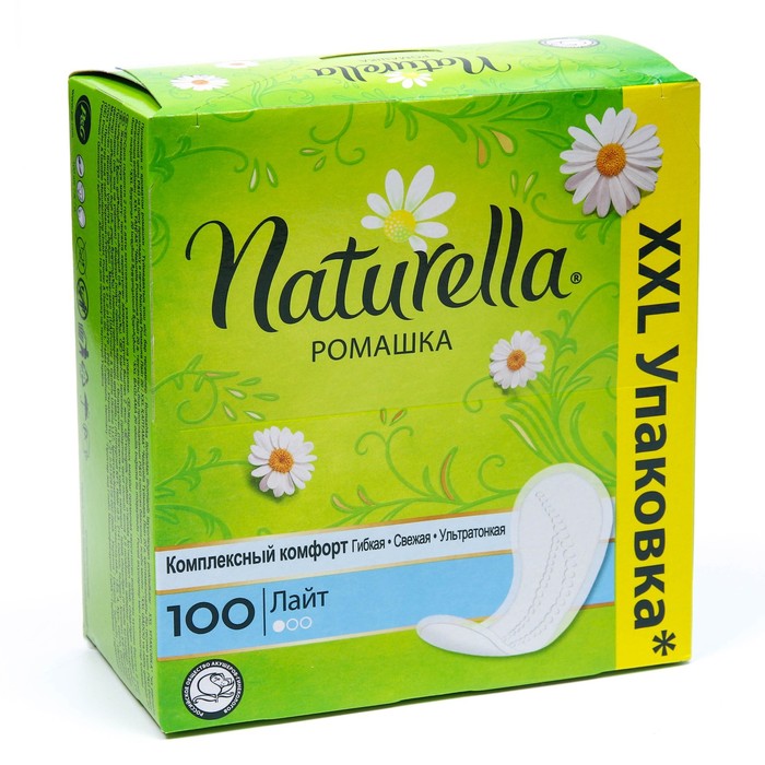 

Прокладки ежедневные Naturella Ромашка Лайт, 100 шт.
