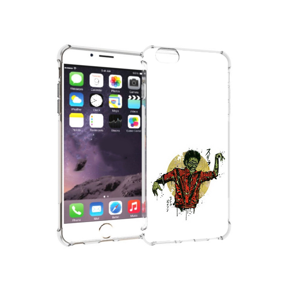 

Чехол MyPads Tocco для Apple iPhone 6 Plus Зомби, Прозрачный, Tocco