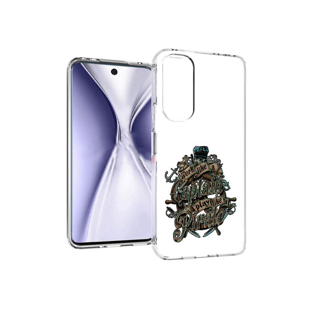 Чехол MyPads Tocco для Huawei Honor X20 капитан пиратов