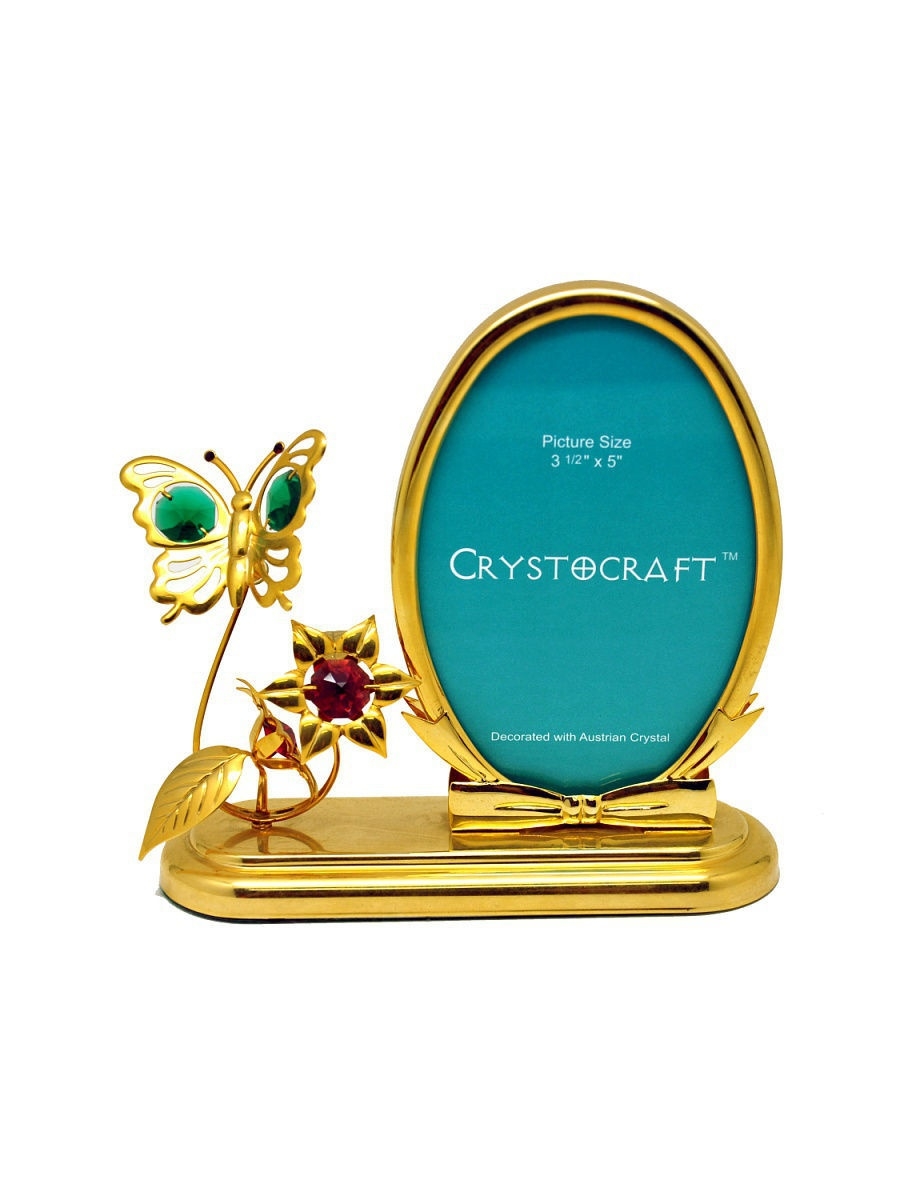

Фоторамка CRYSTOCRAFT 81-040-GМХ золотистый, 81-040-GМХ