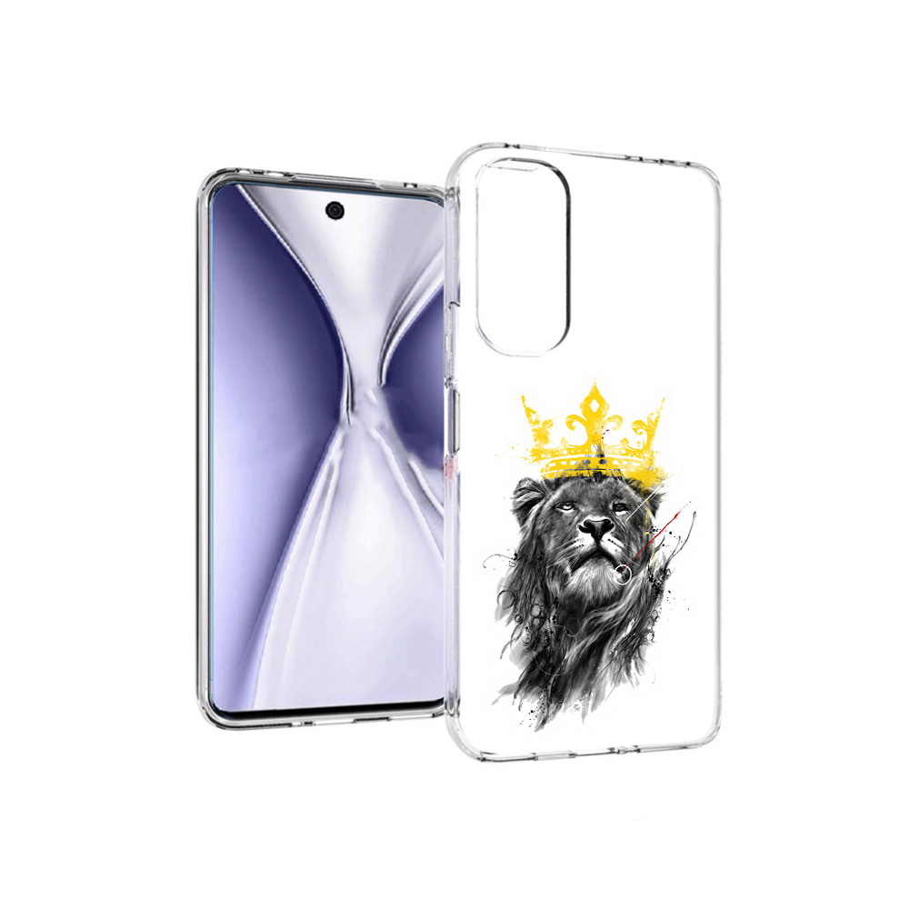

Чехол MyPads Tocco для Huawei Honor X20 король-лев, Прозрачный, Tocco