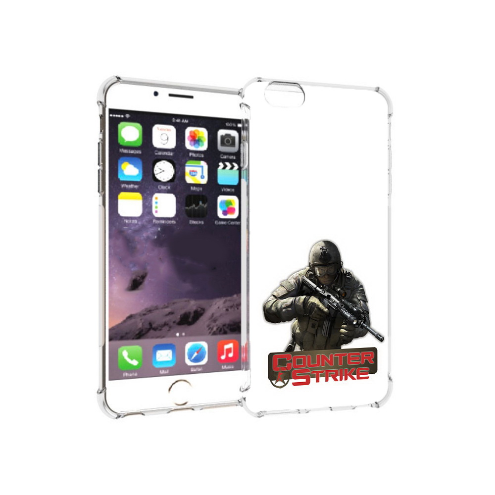 

Чехол MyPads Tocco для Apple iPhone 6 Plus Контра, Прозрачный, Tocco