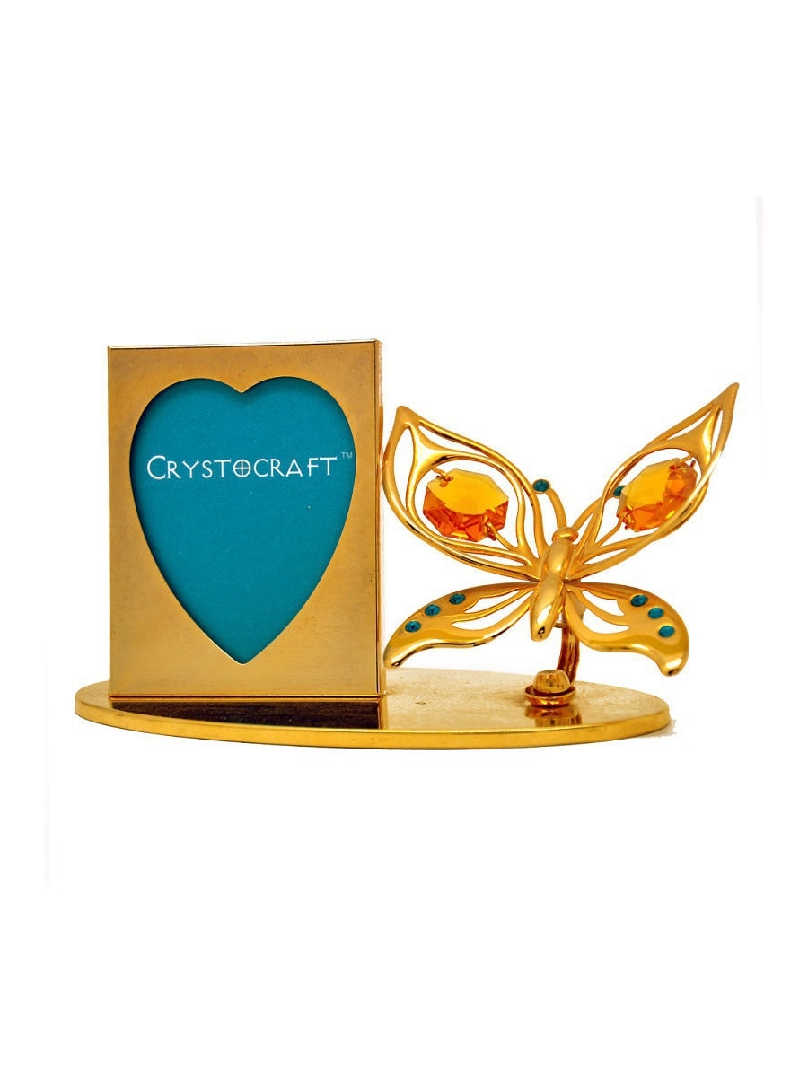 

Фоторамка бабочка CRYSTOCRAFT 208-042-GТО золотистый, 208-042-GТО