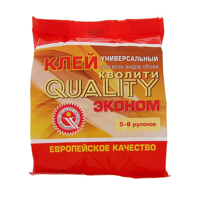 Клей обойный Quality, универсальный, мягкая упаковка, 150 г