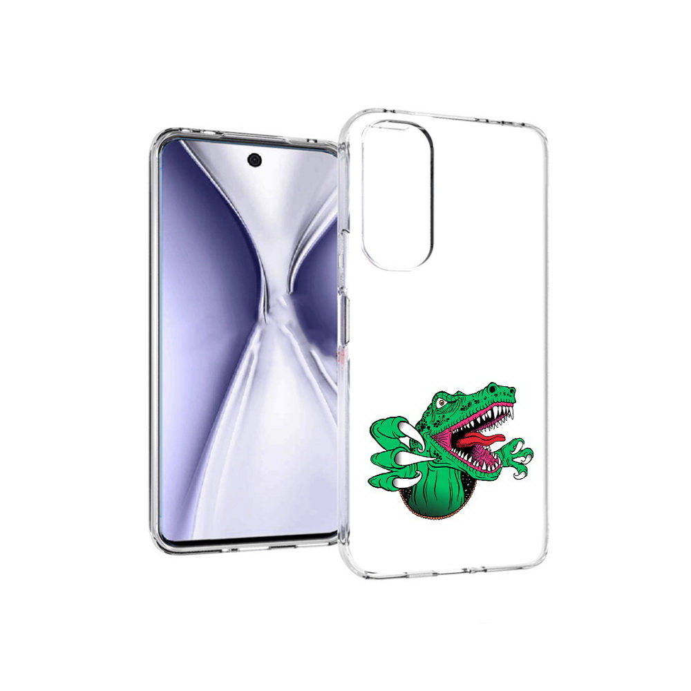 

Чехол MyPads Tocco для Huawei Honor X20 крокодил, Прозрачный, Tocco