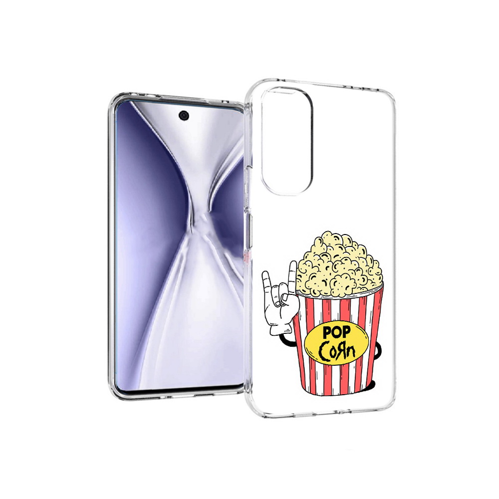 

Чехол MyPads Tocco для Huawei Honor X20 крутой попкорн, Прозрачный, Tocco