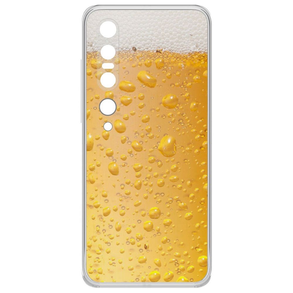 

Чехол-накладка Krutoff Clear Case Пенное для Xiaomi Mi 10, Прозрачный