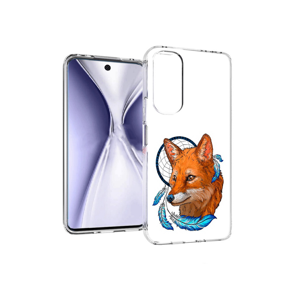 

Чехол MyPads Tocco для Huawei Honor X20 лиса и ловец снов, Прозрачный, Tocco