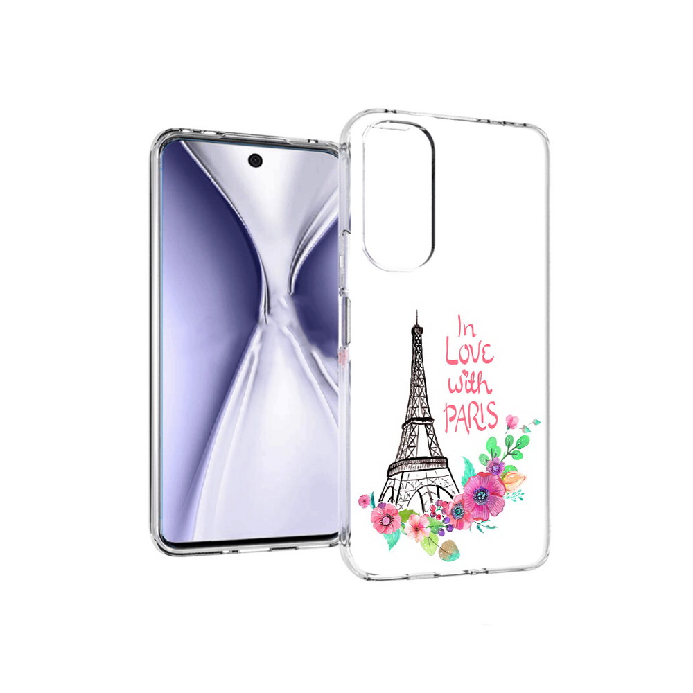 

Чехол MyPads Tocco для Huawei Honor X20 любимый париж, Прозрачный, Tocco