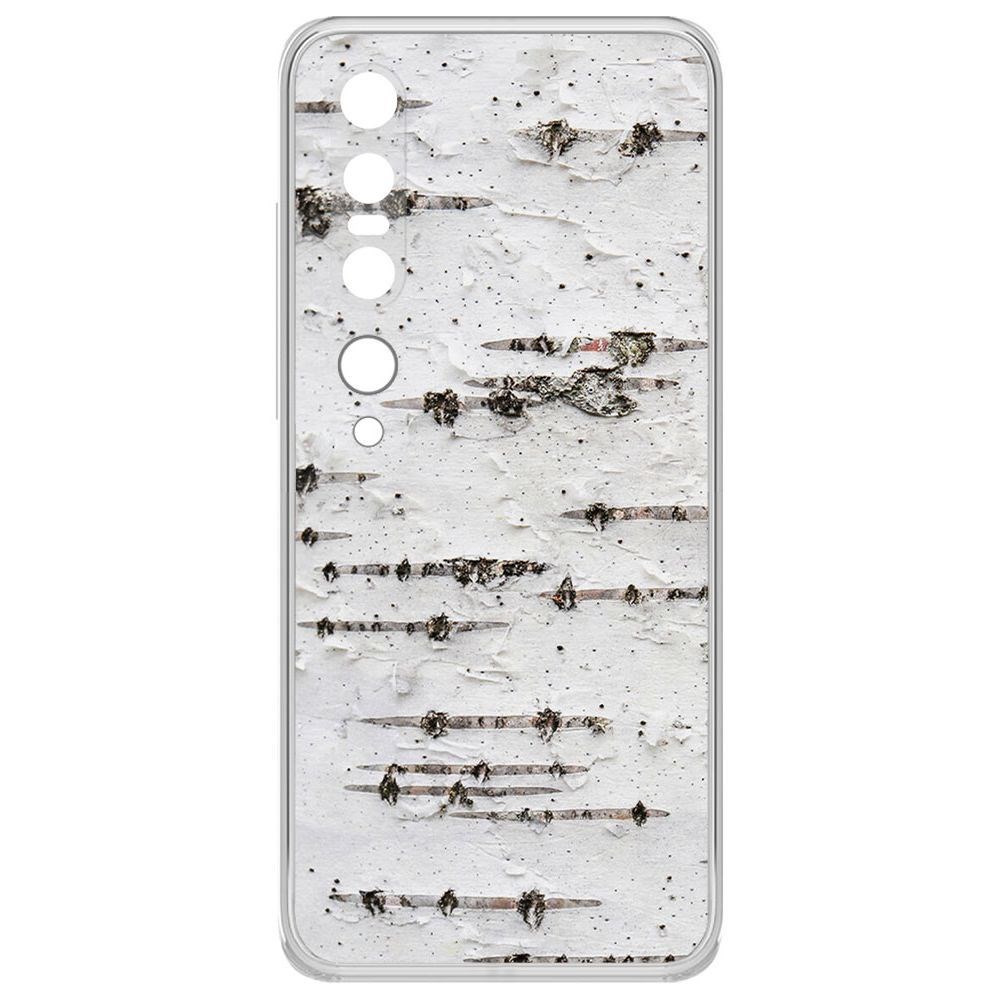 

Чехол-накладка Krutoff Clear Case Березка для Xiaomi Mi 10 Pro, Прозрачный