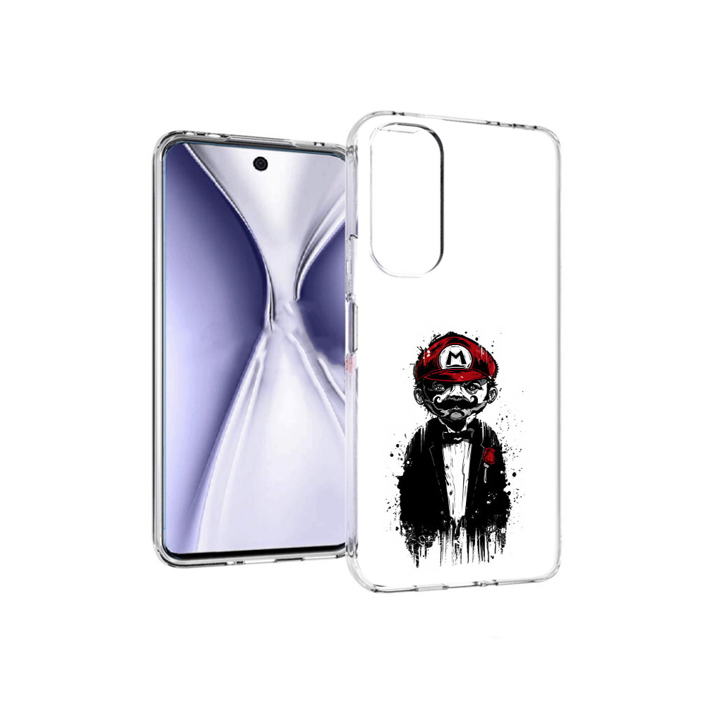 

Чехол MyPads Tocco для Huawei Honor X20 марио, Прозрачный, Tocco