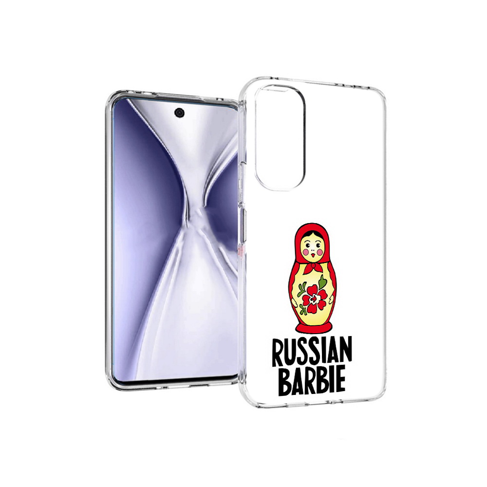 

Чехол MyPads Tocco для Huawei Honor X20 матрешка, Прозрачный, Tocco