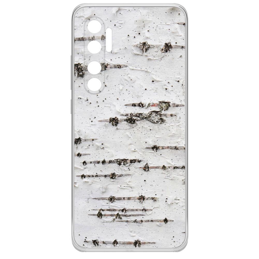 

Чехол-накладка Krutoff Clear Case Березка для Xiaomi Mi Note 10 Lite