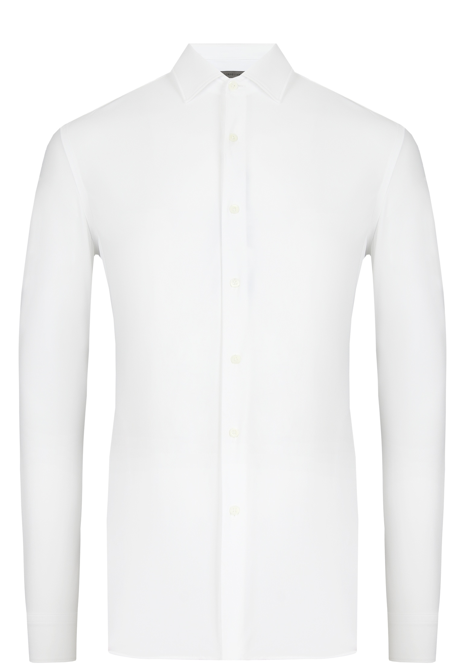 Рубашка мужская Corneliani 142657 белая 42 CM