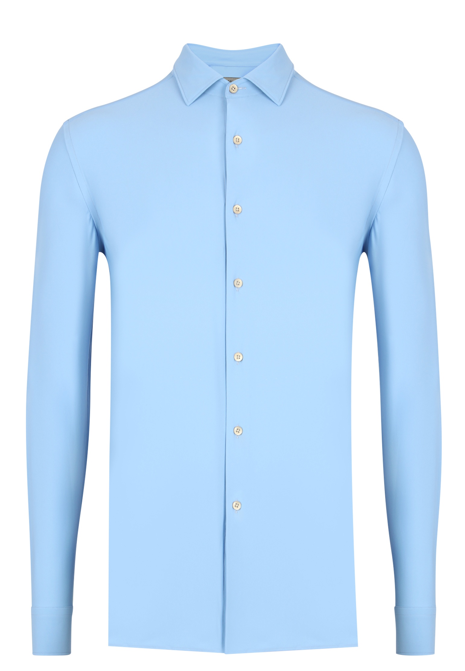Рубашка мужская Corneliani 142657 голубая 44 CM
