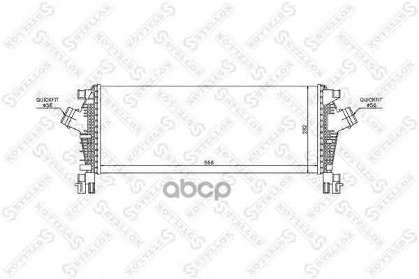 

10-40219-SX_интеркулер! АКПП Chevrolet Cruse 1.4i, Opel Astra 1.4-1.6i 09>