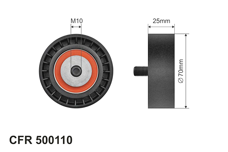 

Натяжной ролик CAFFARO 500110