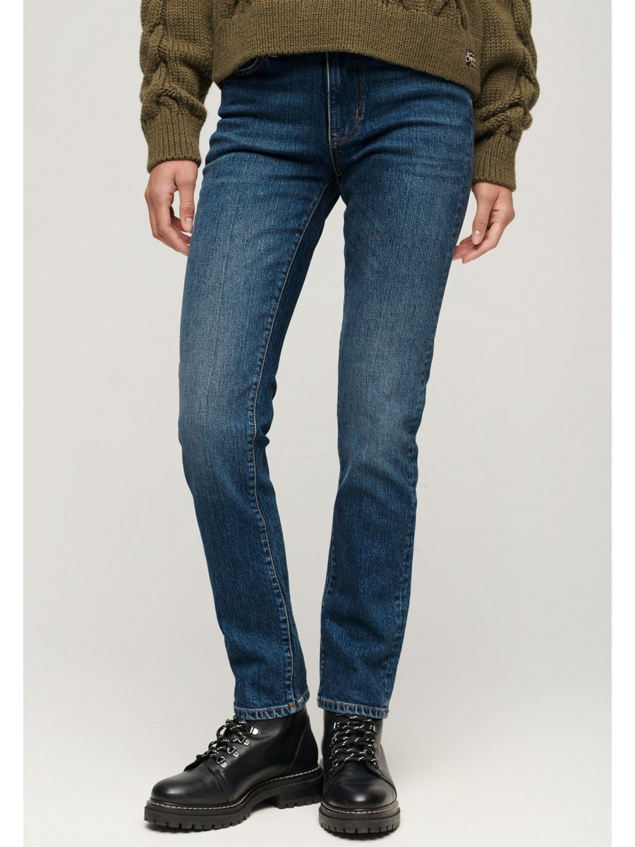 

Джинсы женские Superdry SU221N058 синие 27/30, Синий, SU221N058