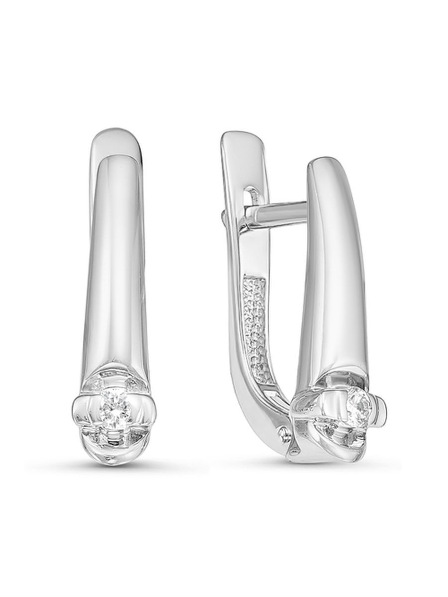 

Серьги из золота TEO MAORI 8БР121148б, бриллиант, 8БР121148б