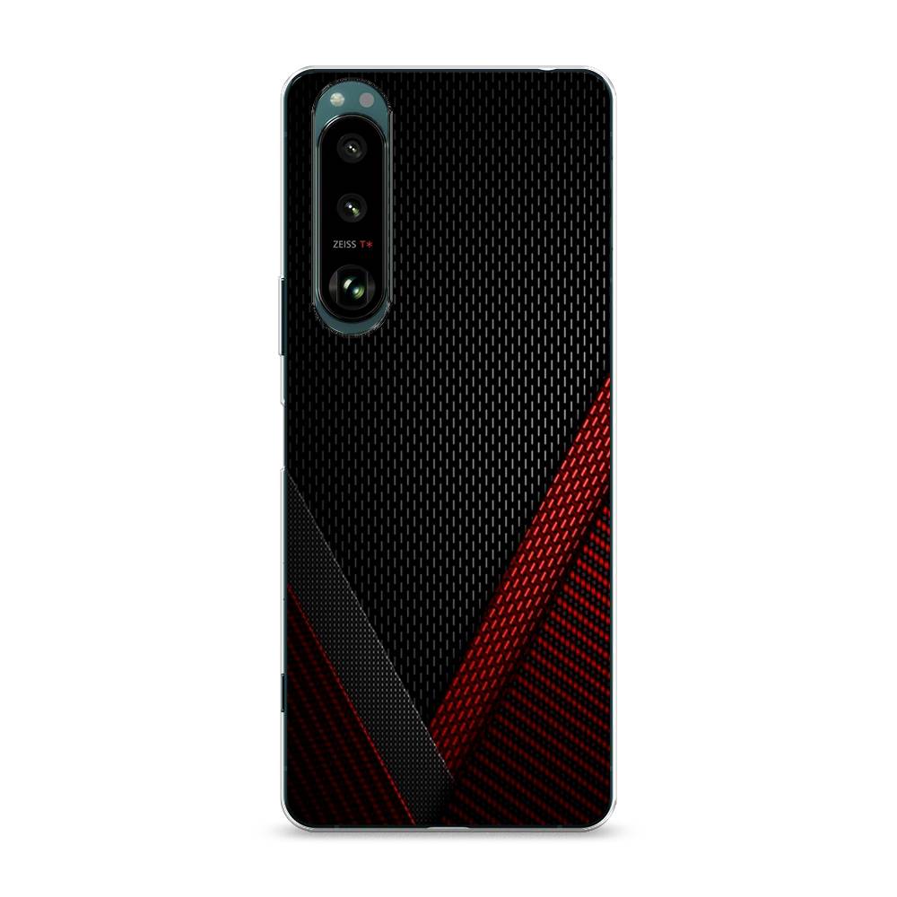 

Чехол Awog на Sony Xperia 1 III "Красный карбон", Разноцветный, 54850-3