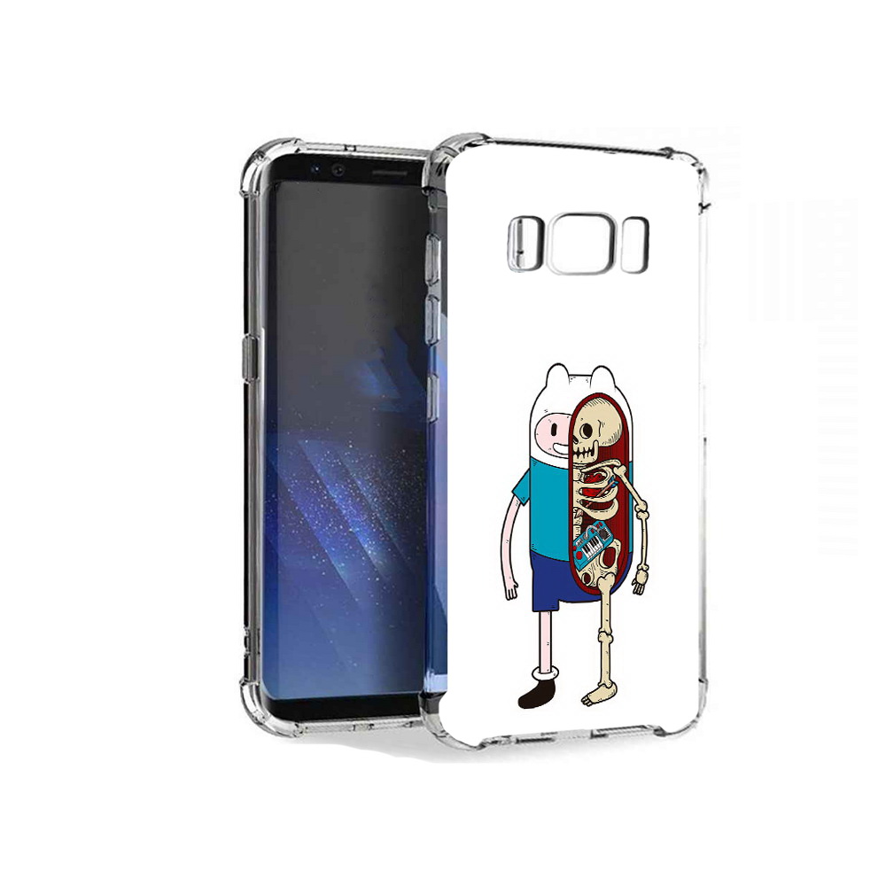 

Чехол MyPads Tocco для Samsung Galaxy S8+ Финн скелет, Tocco