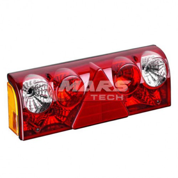 фото Фонарь задний lh белый, 7-pin + рог led end universal mars tech арт. m711431