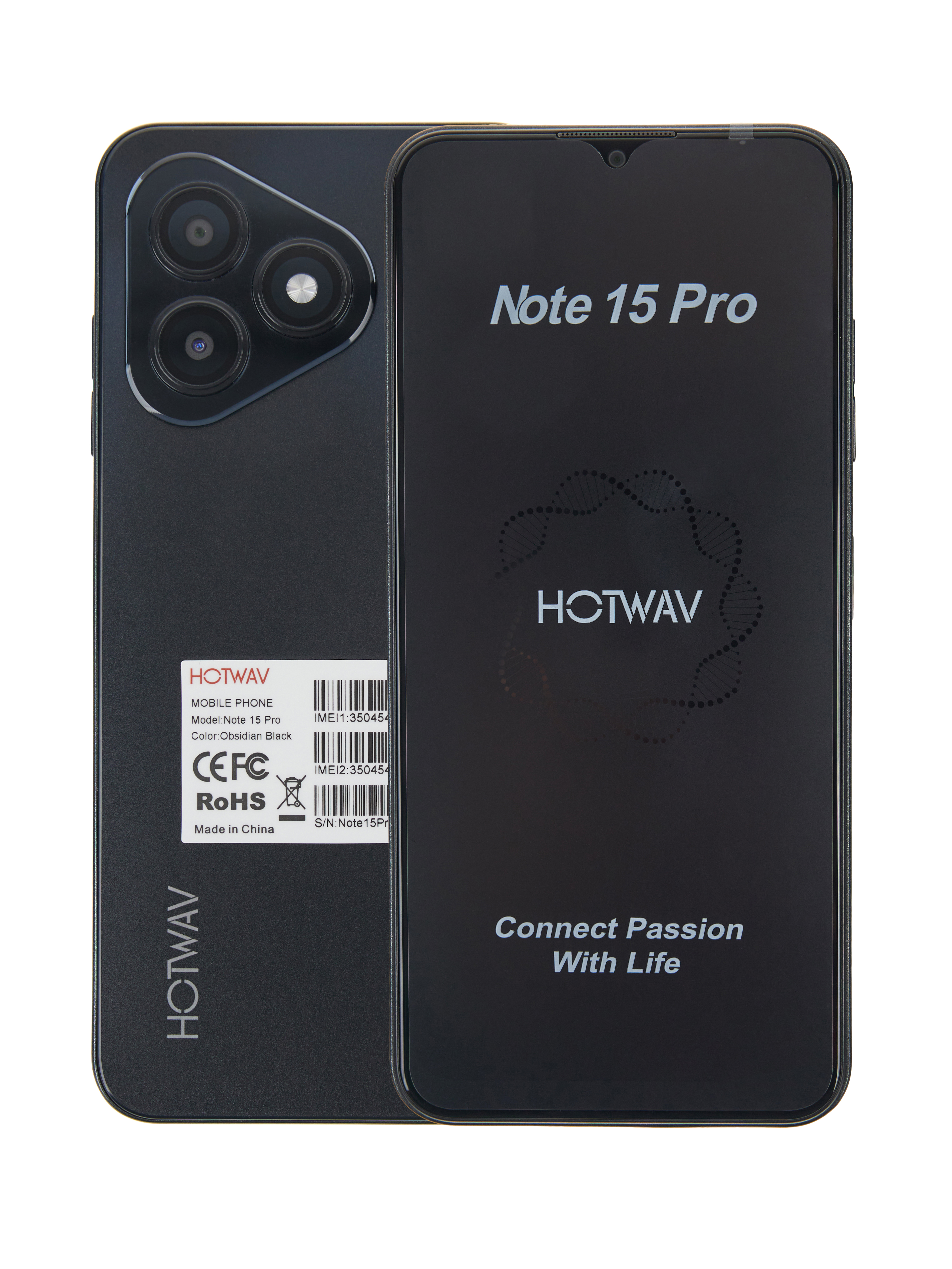 

Смартфон Hotwav Note 15 pro 12/128GB obsidian black, hotwavNOTE15pro
