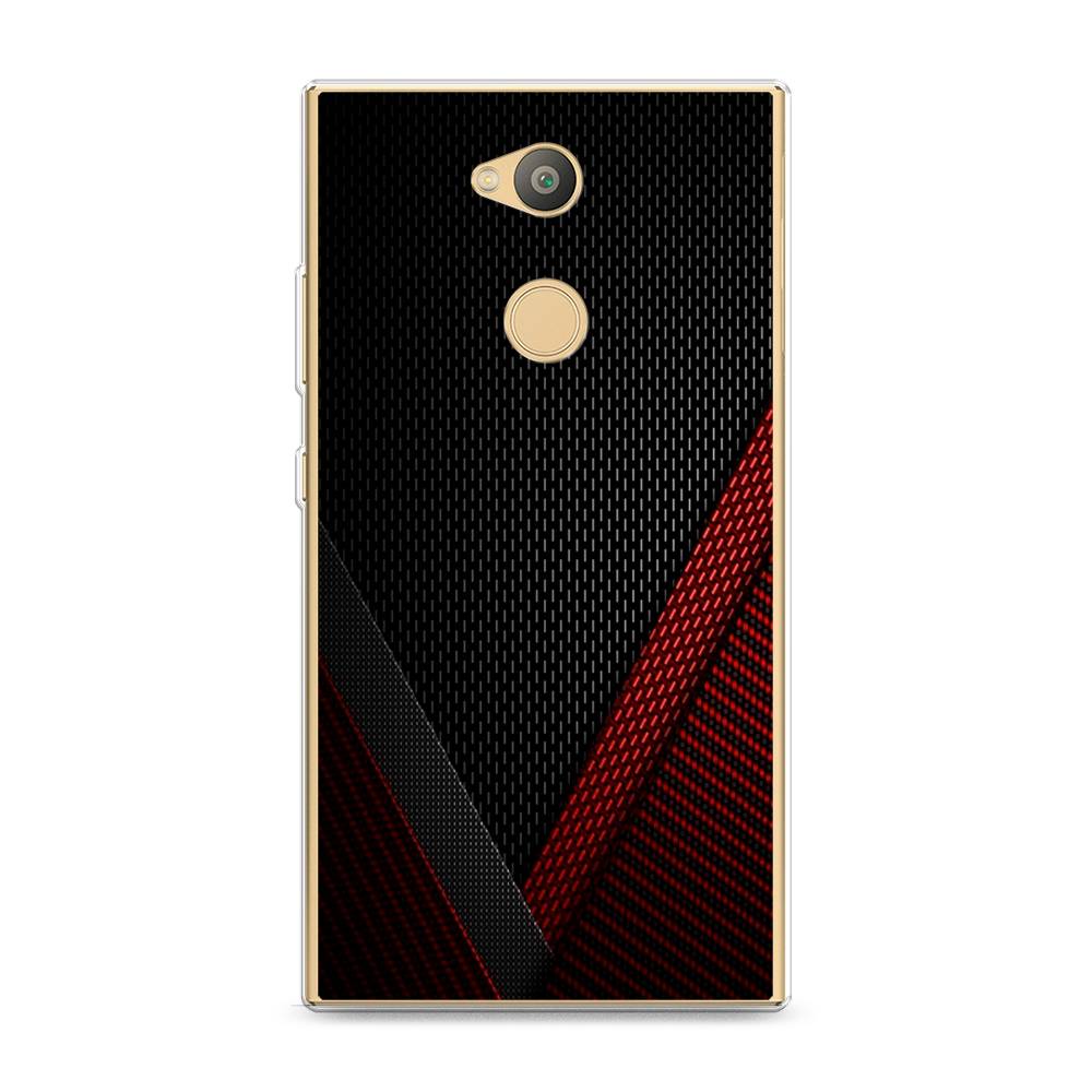 

Чехол Awog на Sony Xperia L2 "Красный карбон", Разноцветный, 53450-3