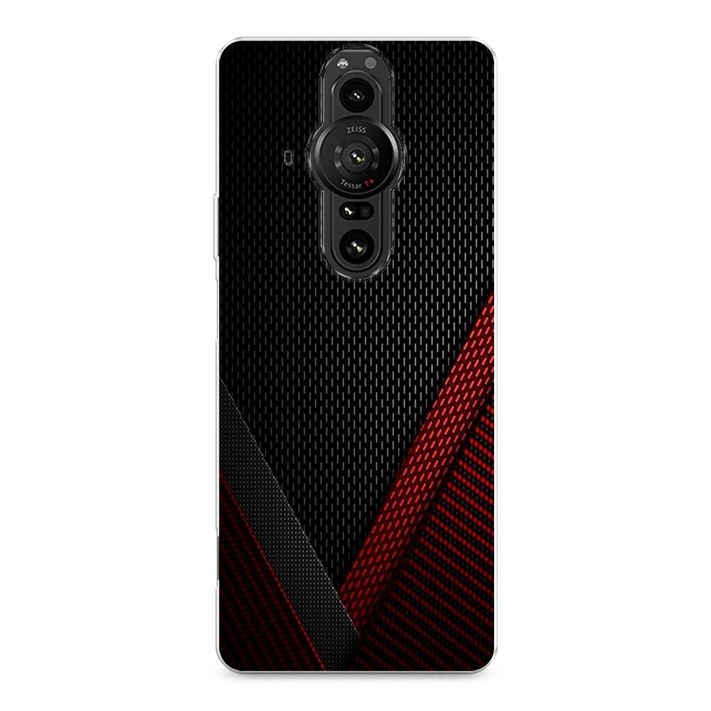 

Чехол Awog на Sony Xperia Pro-I "Красный карбон", Разноцветный, 55050-3