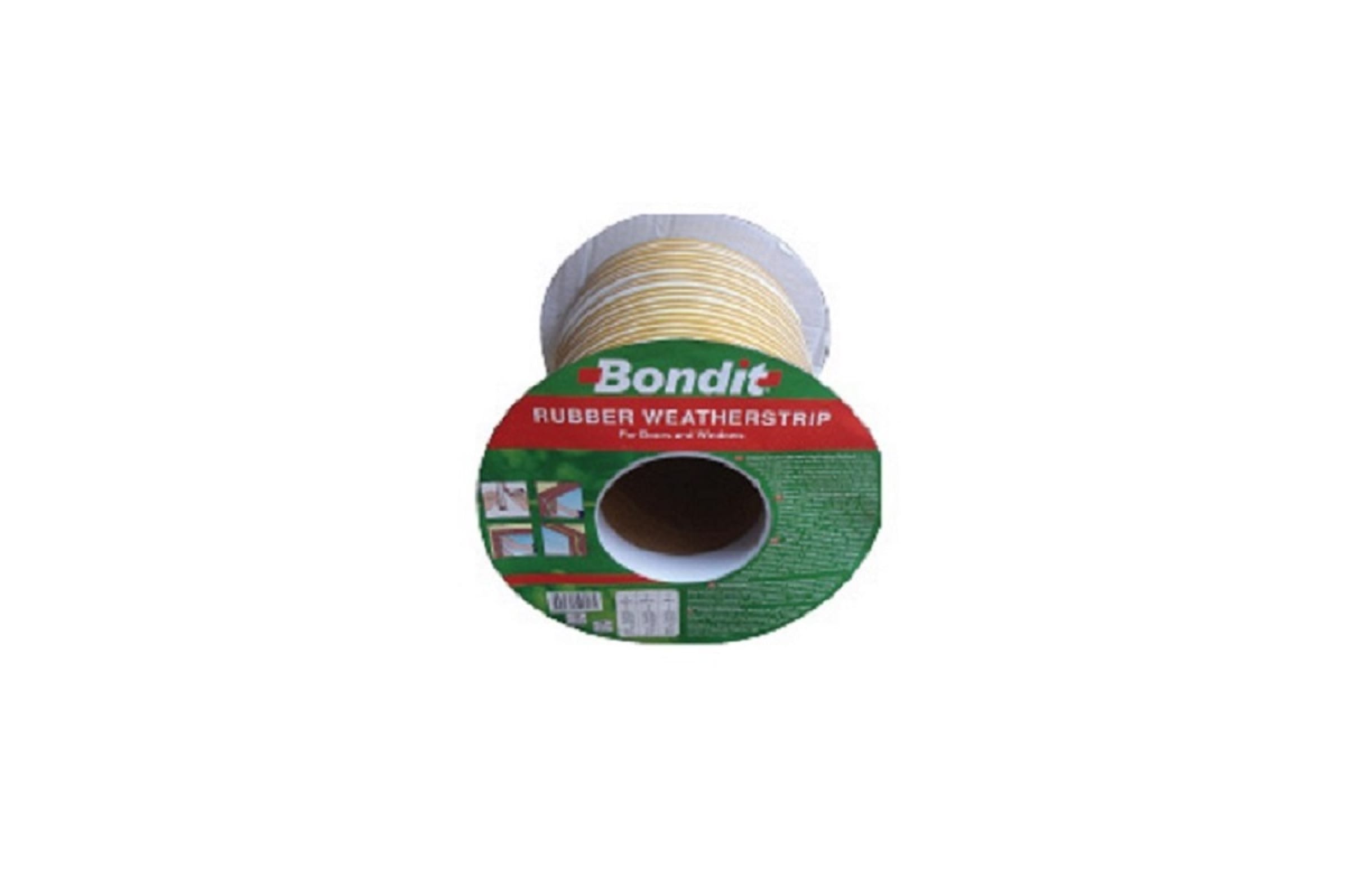 

Bondit Bondit Уплотнитель самоклеящийся D100 9x6 мм белый BNP01