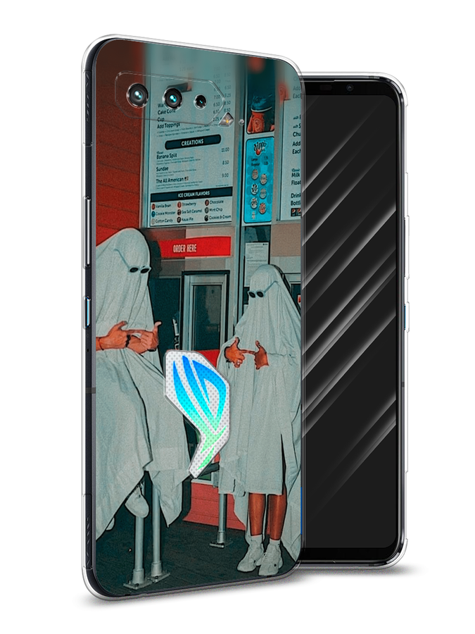

Чехол Awog на Asus ROG Phone 5S "Chillin Killin", Красный, 44550-9