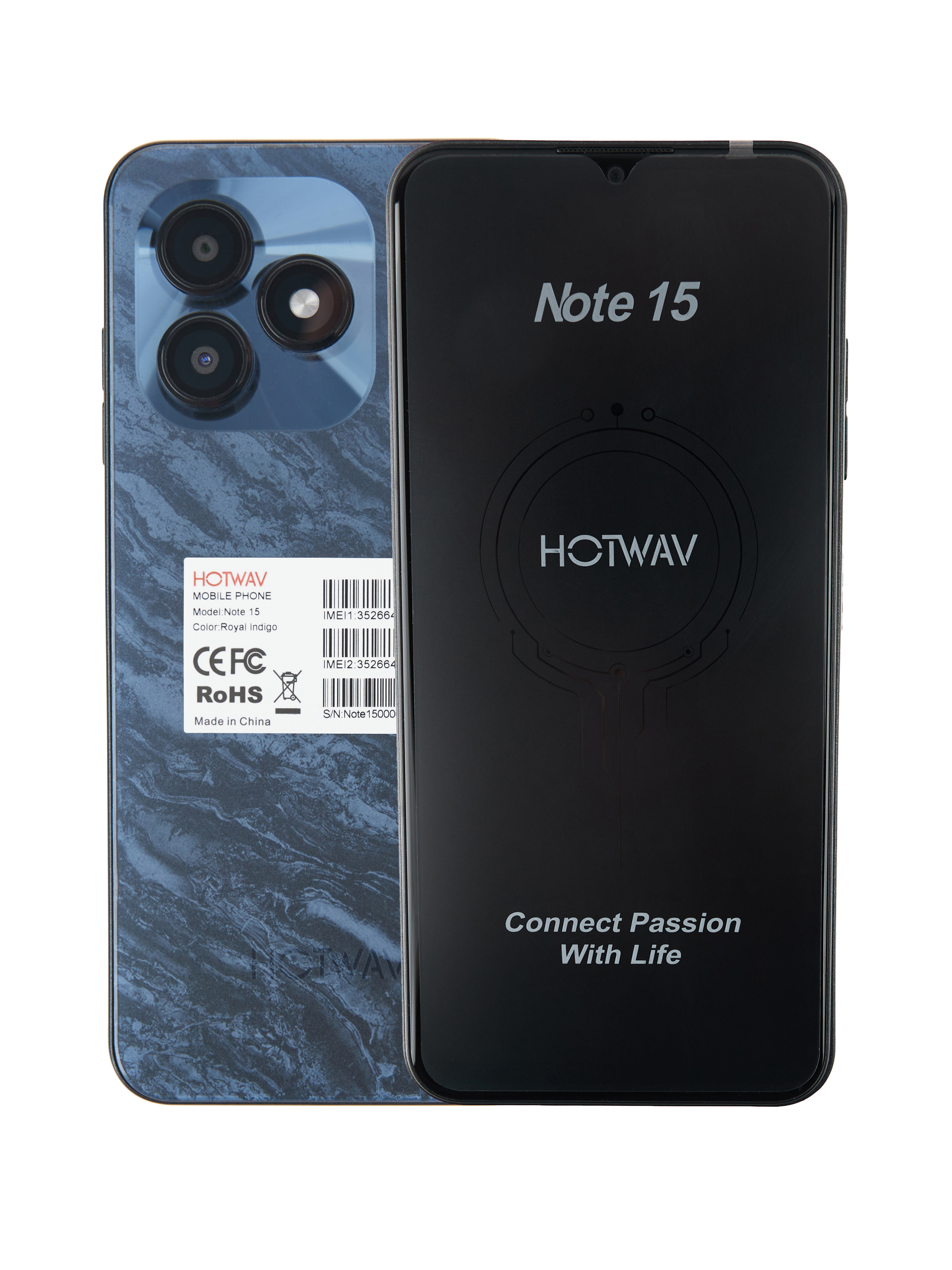 

Смартфон H Note 15 8/64GB Indigo blue, hotwavNOTE15