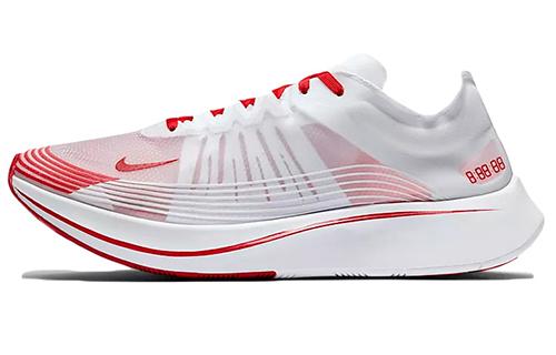 

Кроссовки унисекс Nike Zoom Fly SP белые 37.5 EU, Белый, Zoom Fly SP
