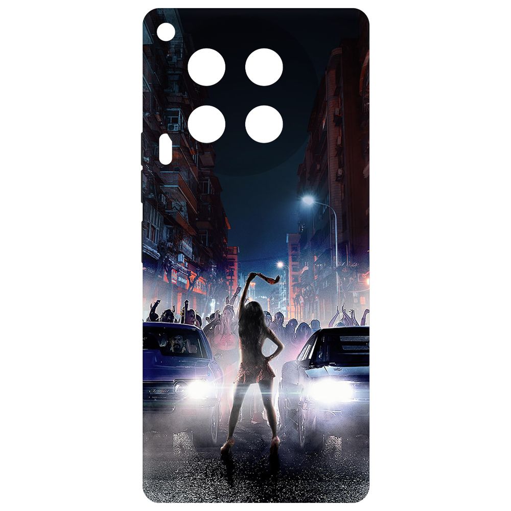 

Чехол-накладка Krutoff Soft Case Форсаж. Стритрейсинг для TECNO Camon 30 черный