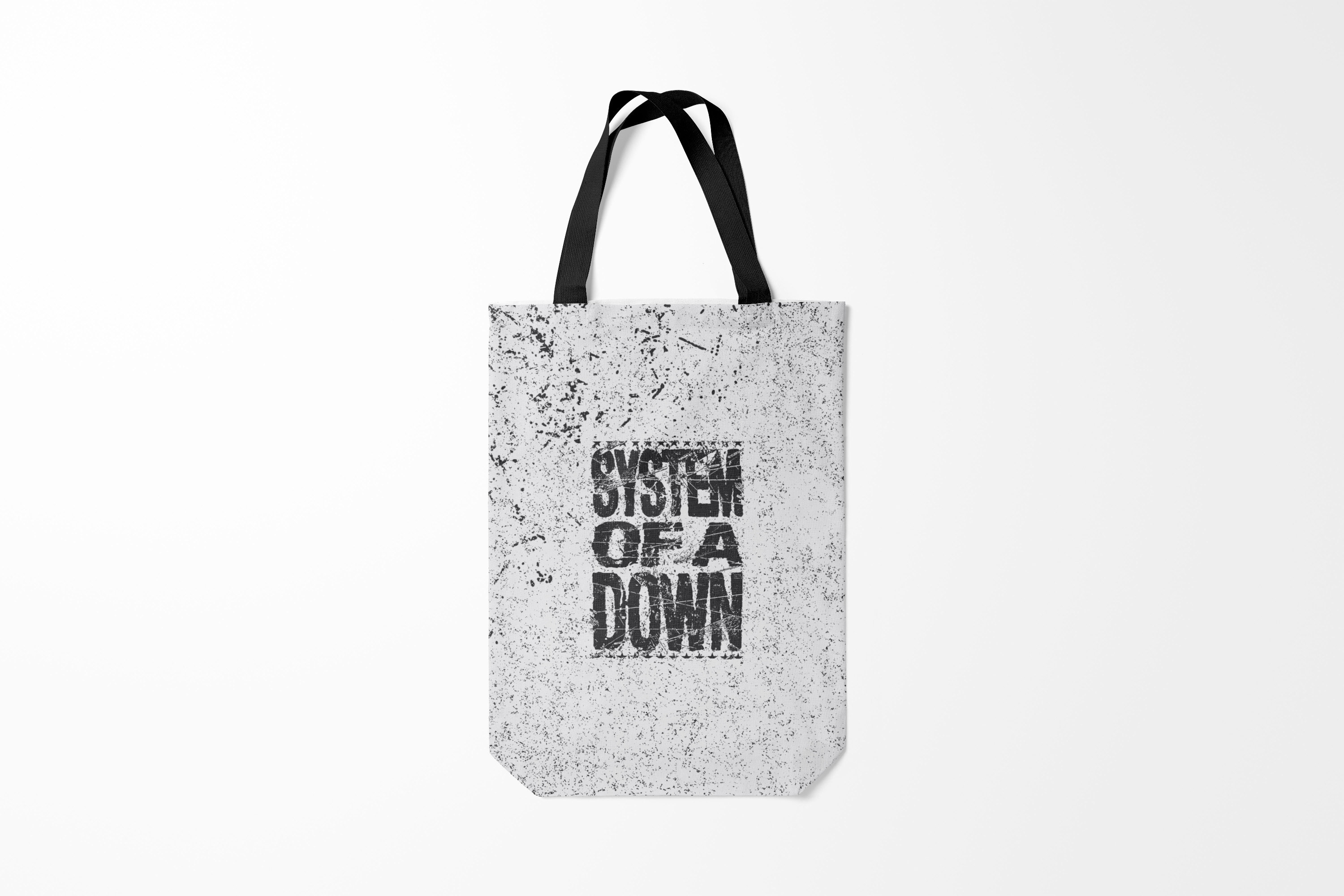 

Сумка шoппер унисекс Burnettie System of a Down, серый, System of a Down