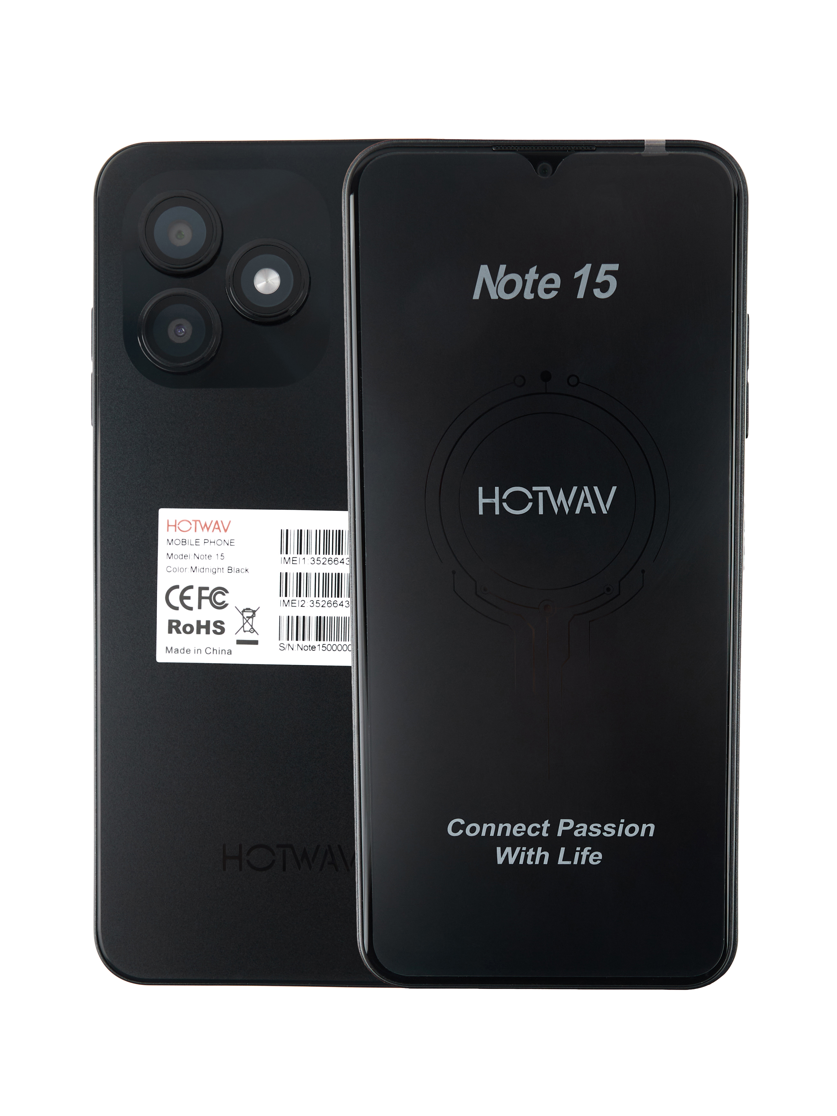 

Смартфон Hotwav Note 15 8/64GB black, hotwavNOTE15