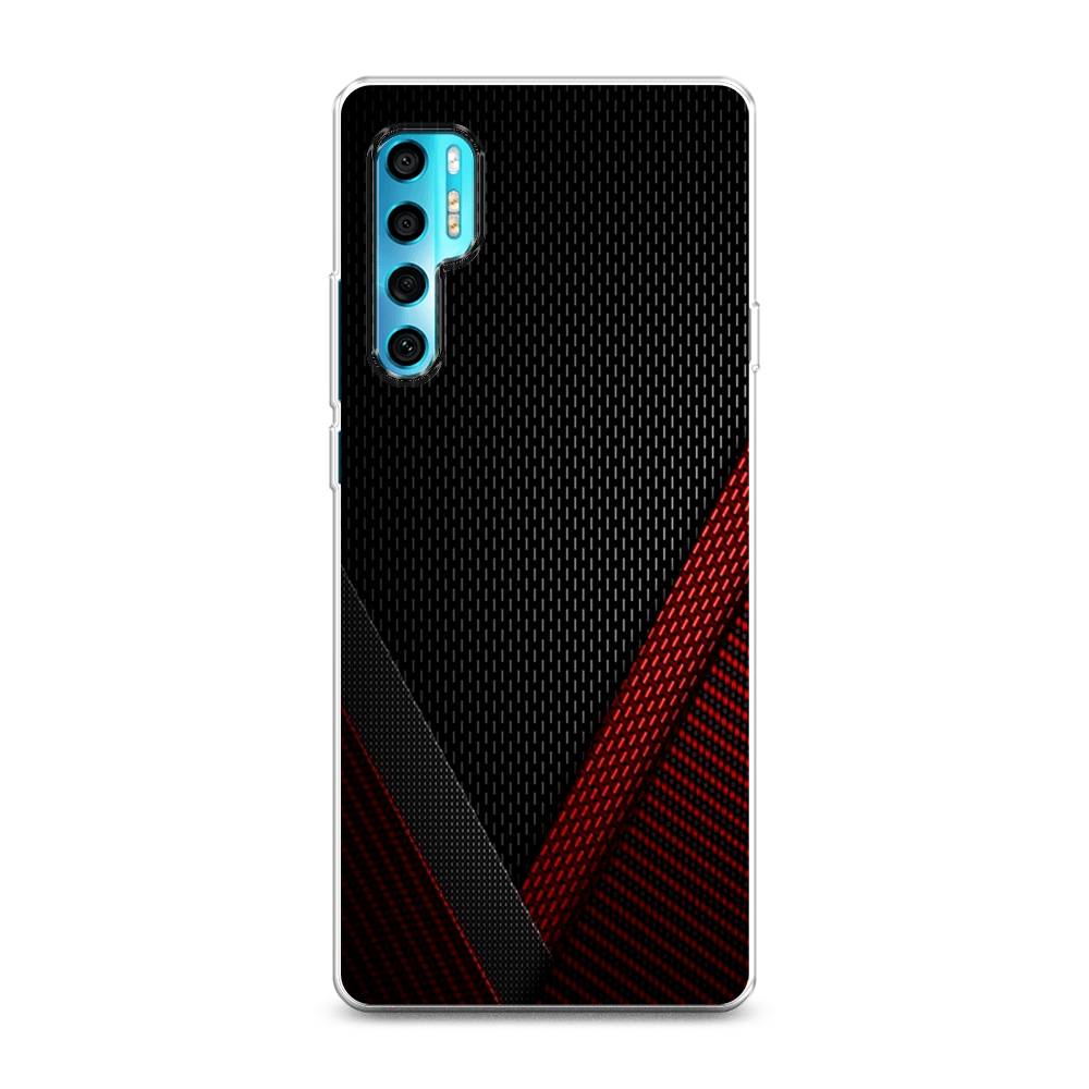 

Чехол Awog на TCL 20 Pro 5G "Красный карбон", Разноцветный, 290850-3