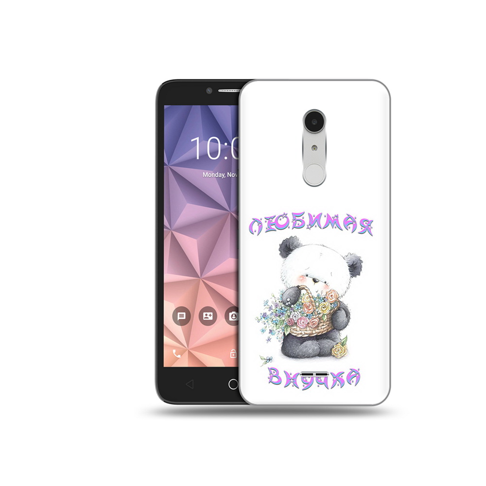 

Чехол MyPads Tocco для Alcatel A3 XL Любимая внучка, Прозрачный, Tocco