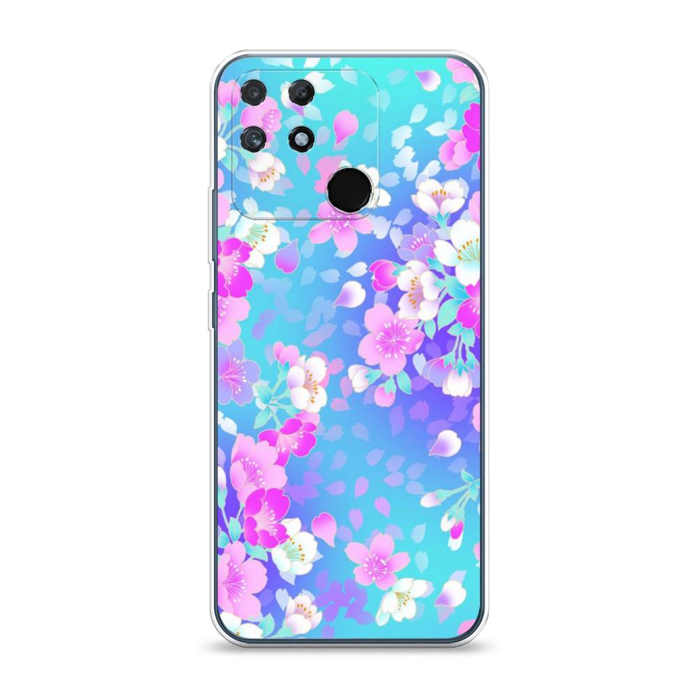 

Чехол Awog на Realme Narzo 50A "Яблоневые цветы", Разноцветный, 258450-8