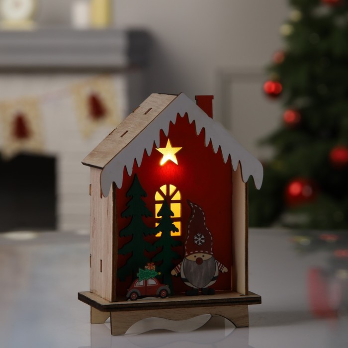 

Световая фигура Luazon Lighting Зеленые ели 9143301 белый теплый, Зеленые ели