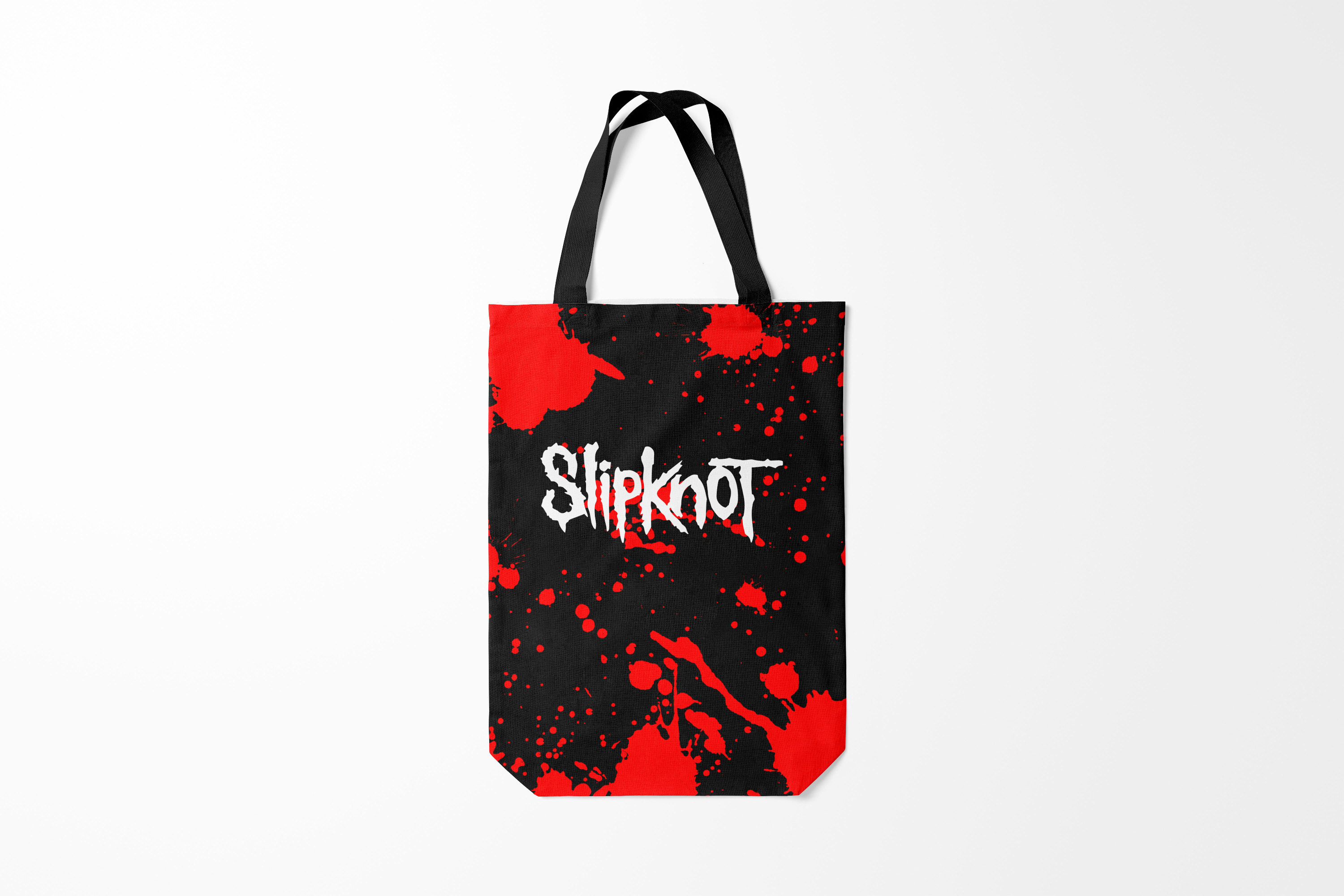 

Сумка шoппер унисекс Burnettie Slipknot 2, черный, Slipknot 2