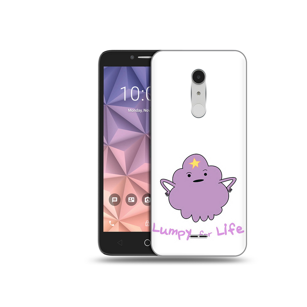 

Чехол MyPads Tocco для Alcatel A3 XL Принцесса пупырчатого королевства, Прозрачный, Tocco