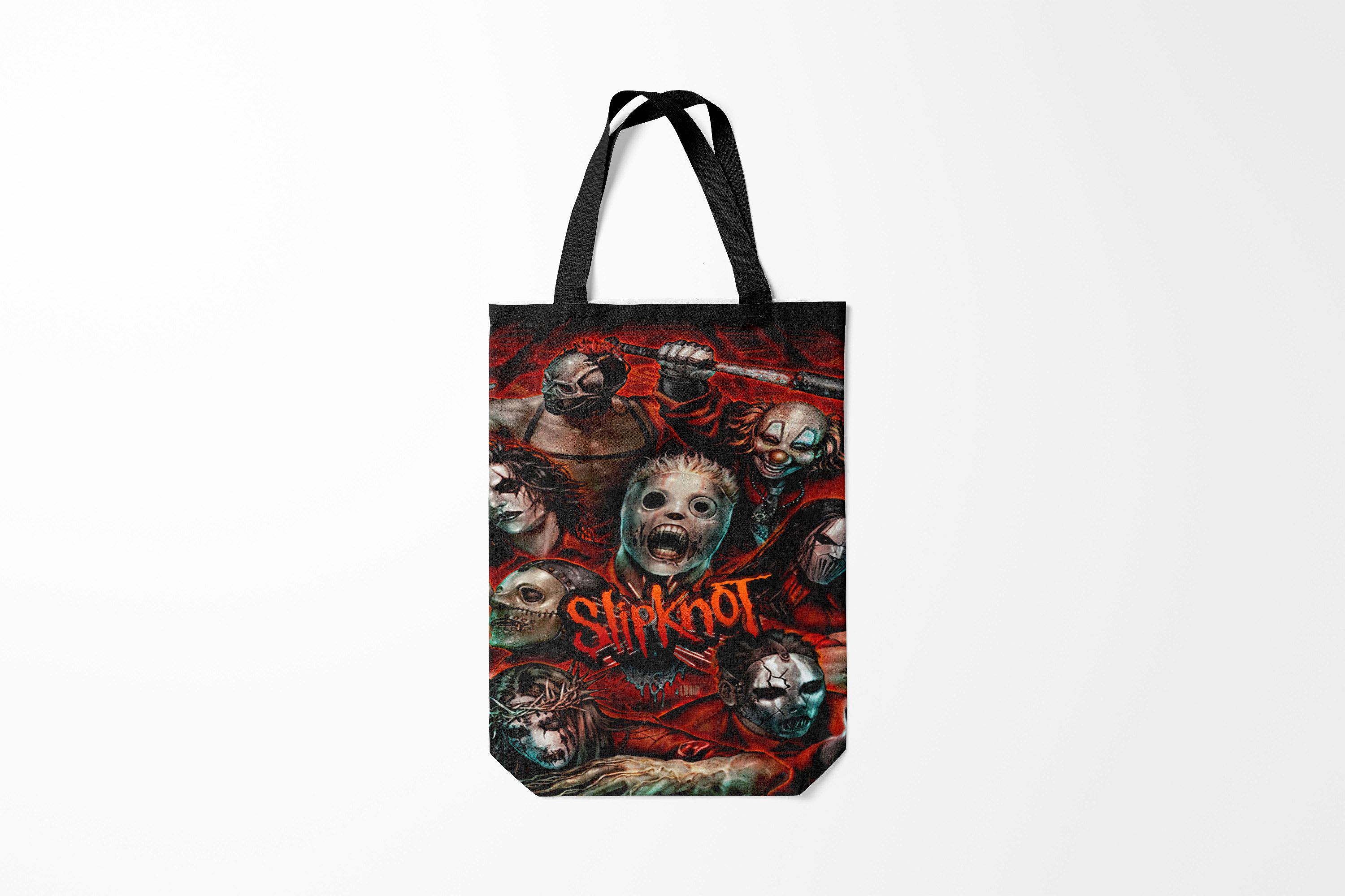 

Сумка шoппер унисекс Burnettie Slipknot, черный, Slipknot