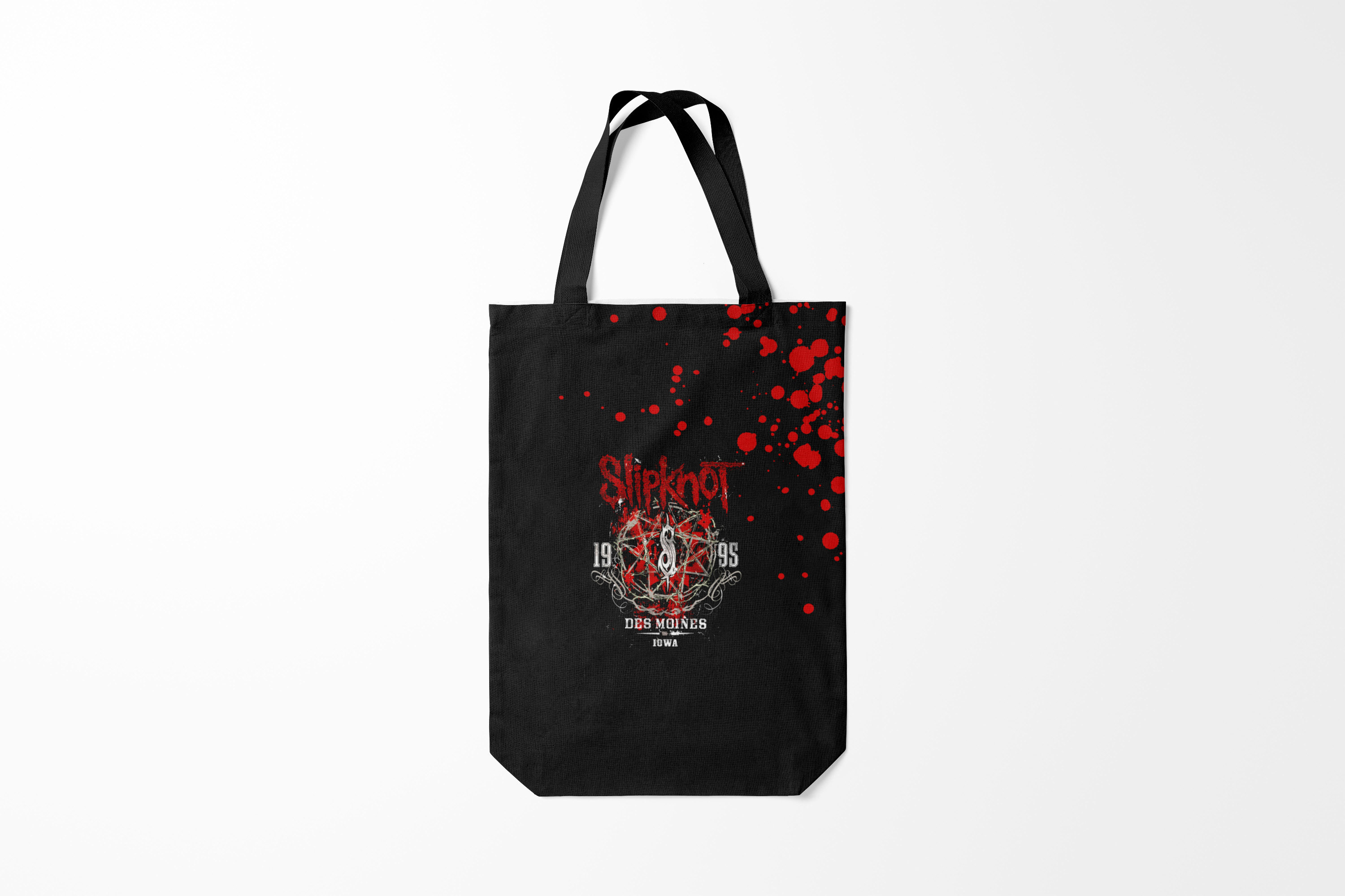 

Сумка шoппер унисекс Burnettie Slipknot, черный, Slipknot