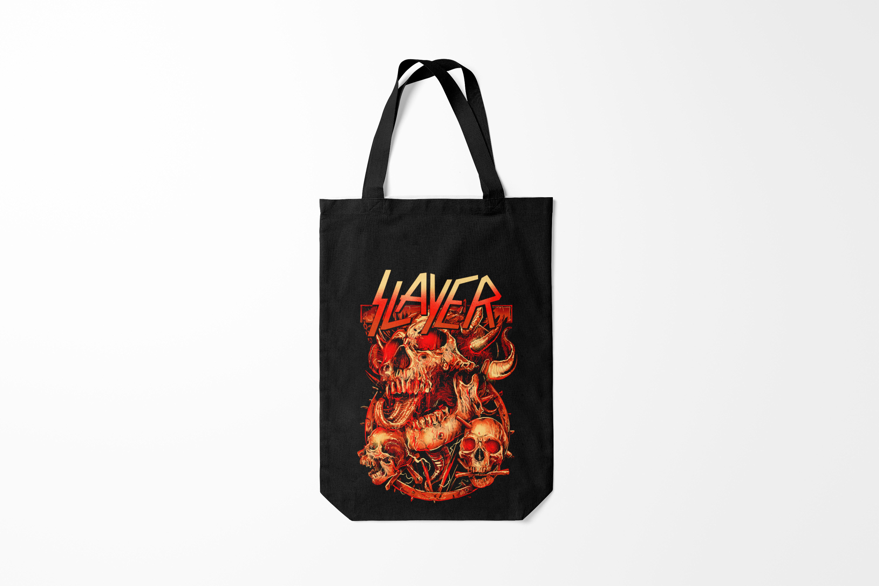 

Сумка шoппер унисекс Burnettie Slayer Reign in Blood, черный, Slayer Reign in Blood