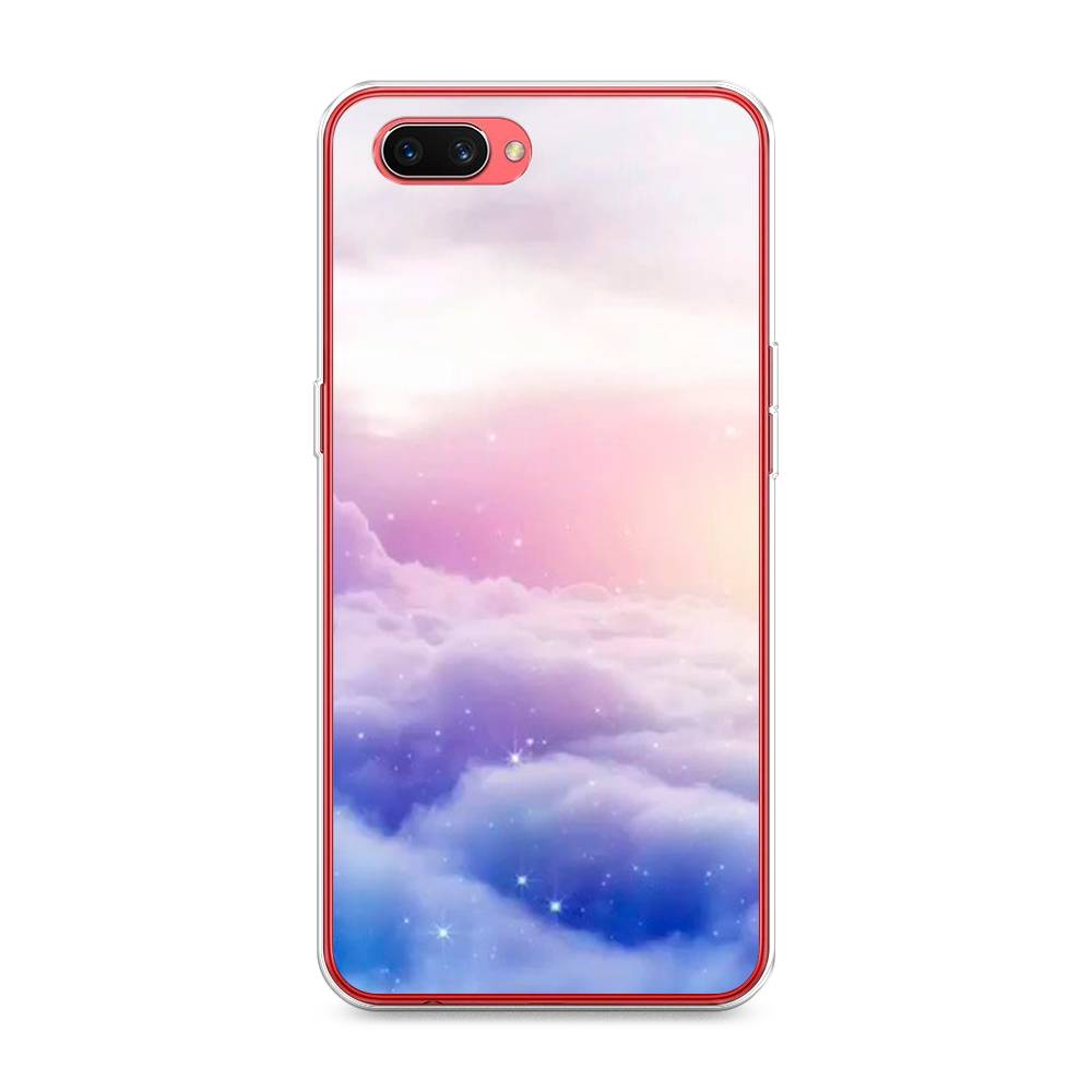 

Чехол для Oppo A3s "Небеса", Голубой;белый;розовый, 250650-2