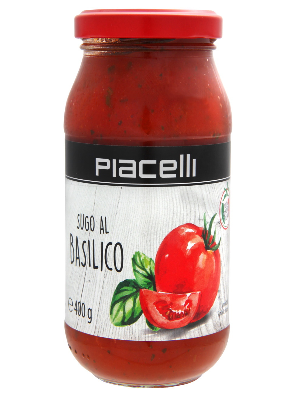 

Соус томатный Piacelli с базиликом Sugo al Basilico Piacelli, 400 г