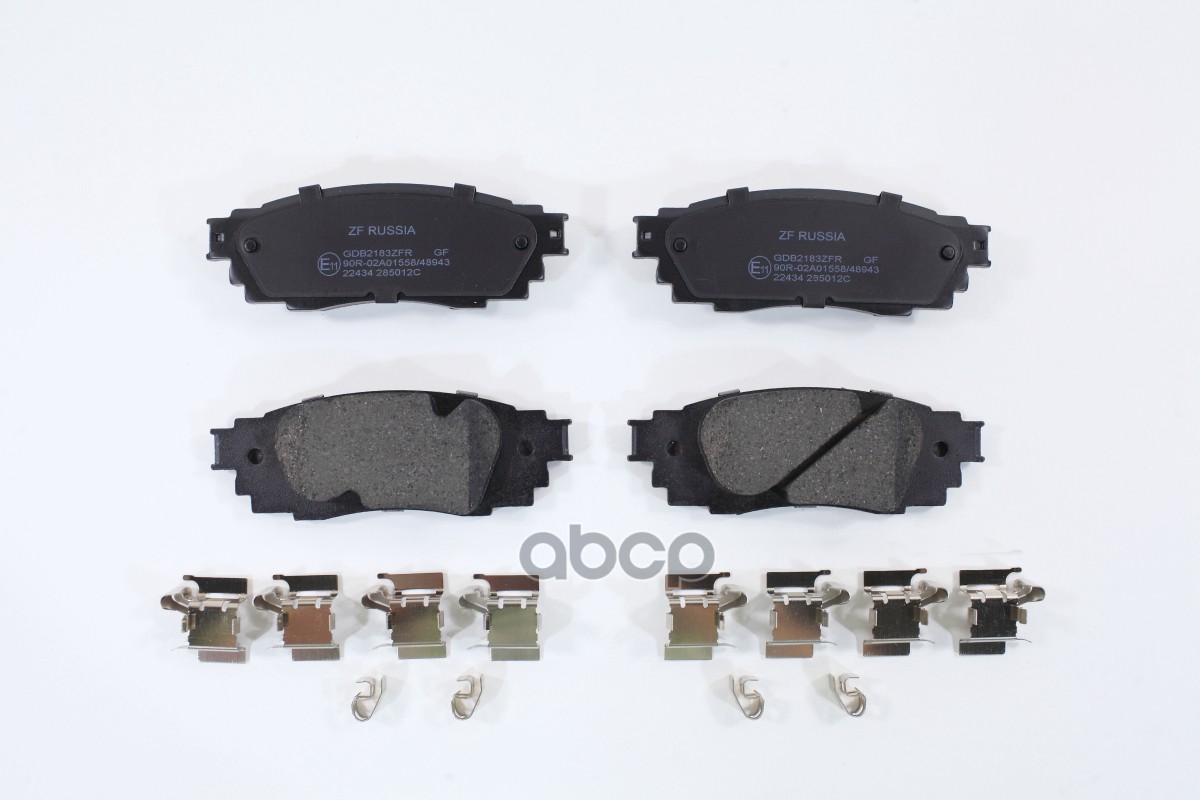 

Колодки Тормозные Zf Russia Gdb2183Zfr