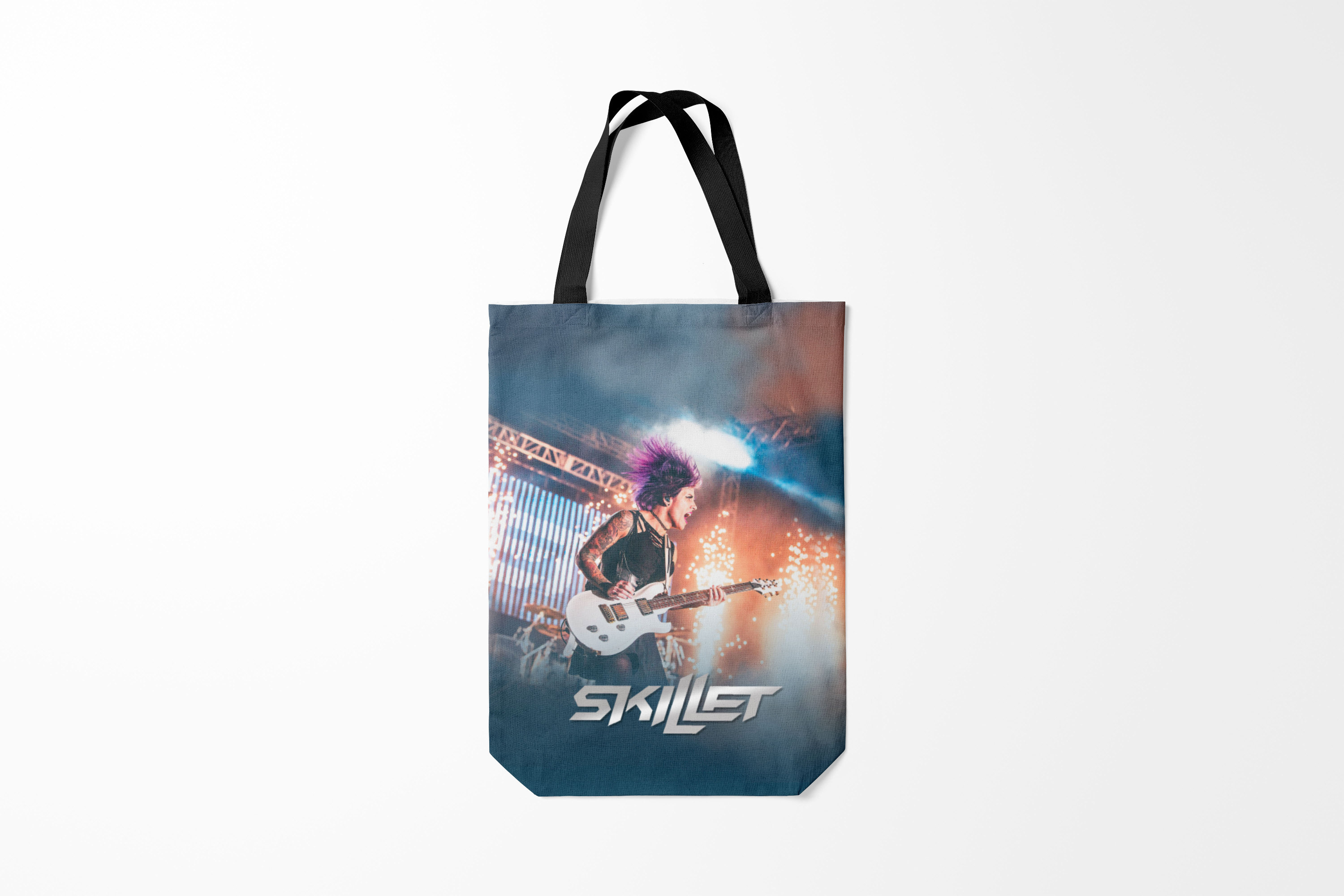 

Сумка шoппер унисекс Burnettie Skillet Korey Cooper, черный, Skillet Korey Cooper